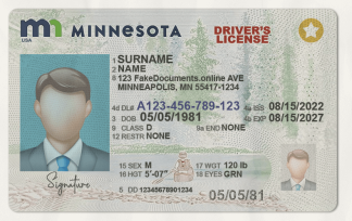 Minnesota-fake-Driving-License-front
