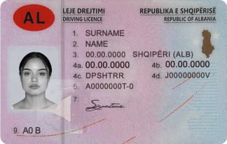 Albania-fake-driver-license (front)