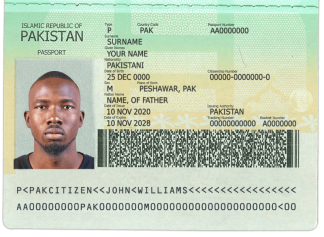 Pakistan Passport 1