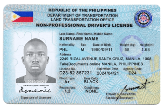 Philippines-fake-DL-Front