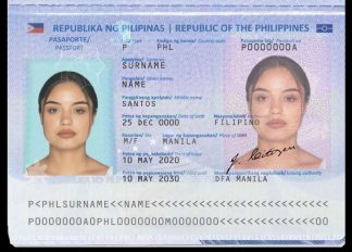 Philippines passport front