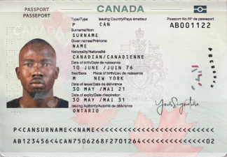 Canada_passport_V4 front