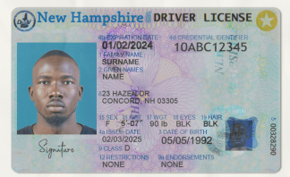 New hampshire dl front