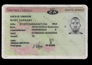 South Africa DL front