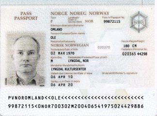 norway pp front
